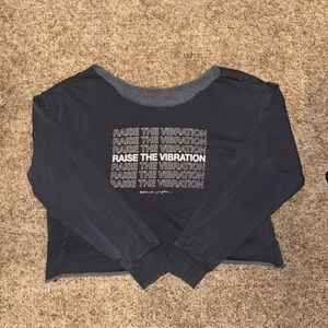 Spiritual Gangster | Black Graphic Sweatshirt